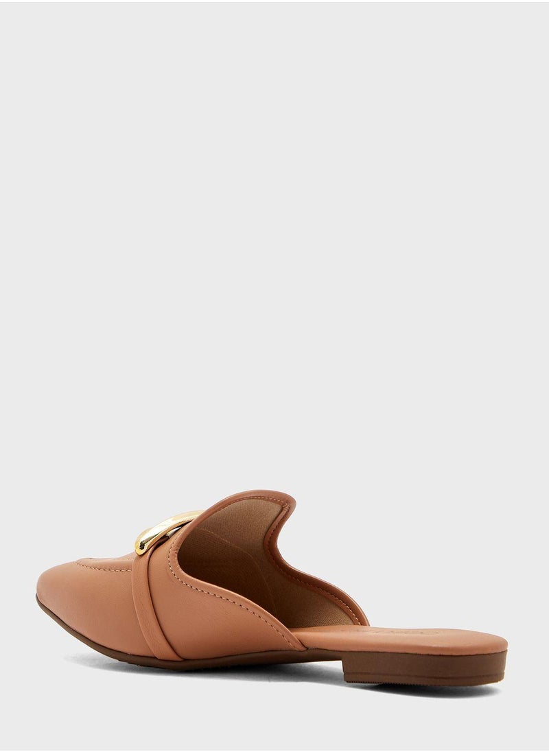 Beira Rio Alessandra Pointed Flat Slip Ons  - Image 3