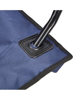 Rubik Folding Beach Chair Foldable Camping Chair with Carry Bag for Adult, Lightweight Folding High Back Camping Chair for Outdoor Camp Beach Travel Picnic Hiking (2, Royal Blue/Navy Blue)  - Image 5