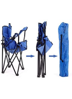 Folding Beach Chair Foldable Camping Chair with Carry Bag for Adult, Lightweight Folding High Back Camping Chair for Outdoor Camp Beach Travel Picnic Hiking (2, Royal Blue/Navy Blue) - pzsku/Z97A3871AFB7C36B8109AZ/45/_/1720943195/666b4ce2-7765-4e60-af65-b53c95ab3d32