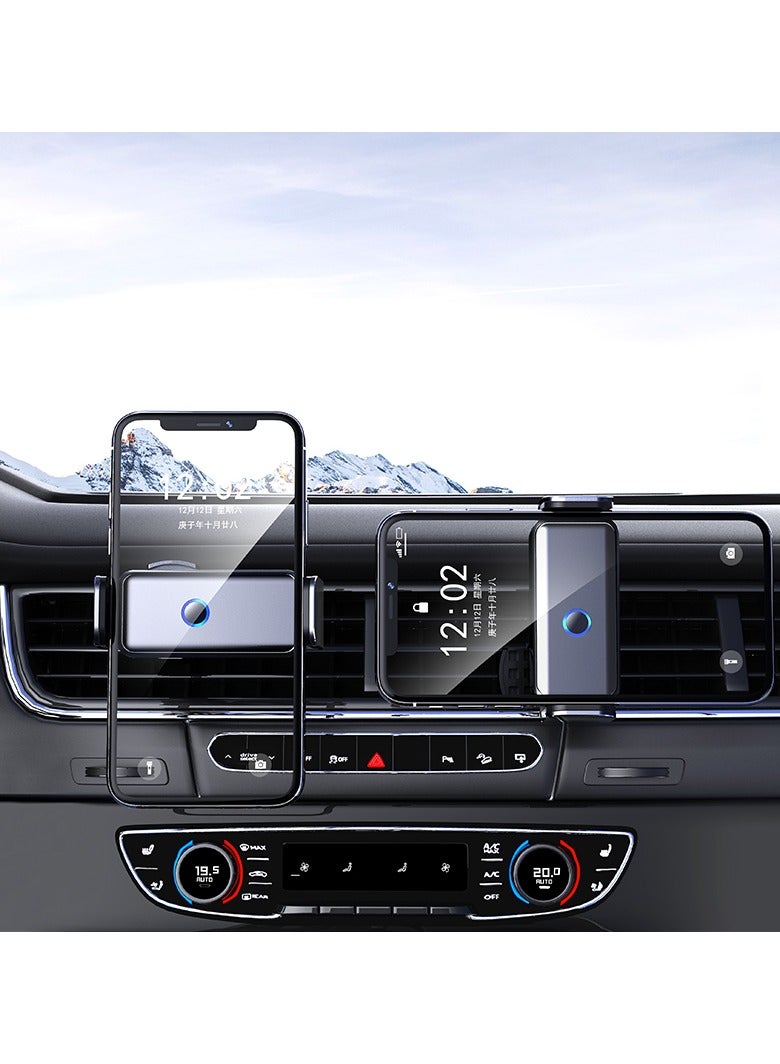 Universal Phone Holder for Car Powerful Suction Hands-Free Cell Phone Mount Car Phone Holder for Car Dashboard Windshield Air Vent Compatible for All Smartphones - Image 3