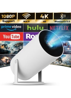 Topleo Portable Projector Pocket 5G WIFI Android11.0 Support 130 Inches Home Theater Full HD 1080P for Indoor Outdoor Home Birthday Gift  - Image 1