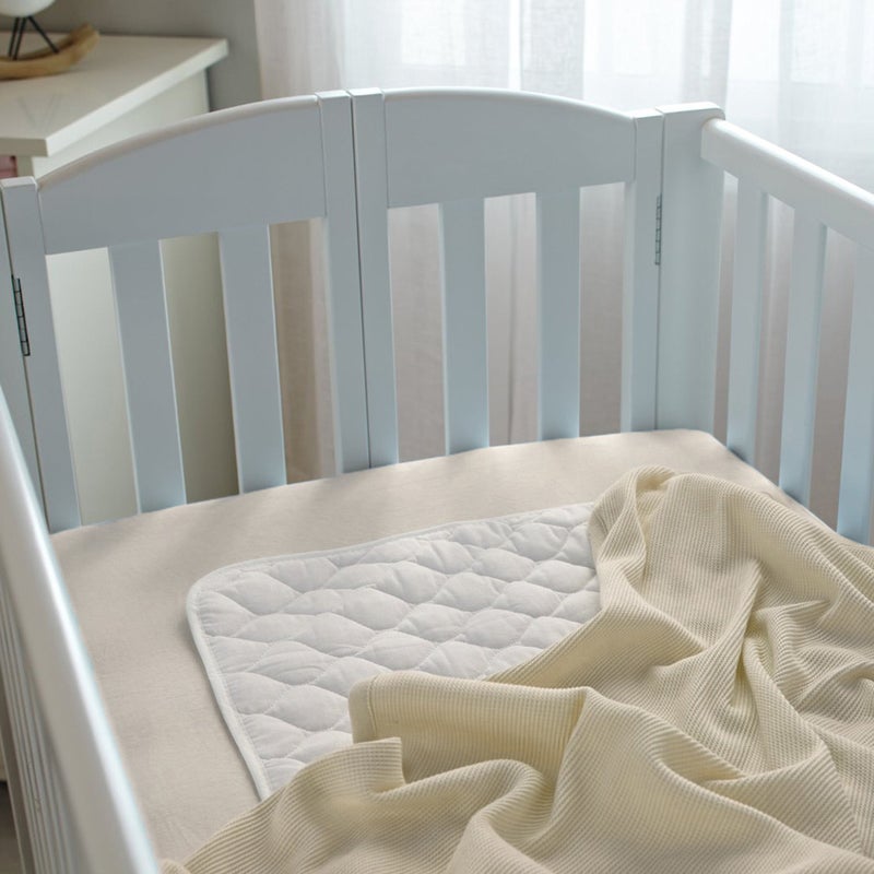 TL Care 100% Cotton Thermal Waffle Swaddle Blanket, Soft, Breathable & Stretchy, Cream, 30" x 40" for Boys and Girls, Perfect for Swaddling, Travel and Gifting - Image 3