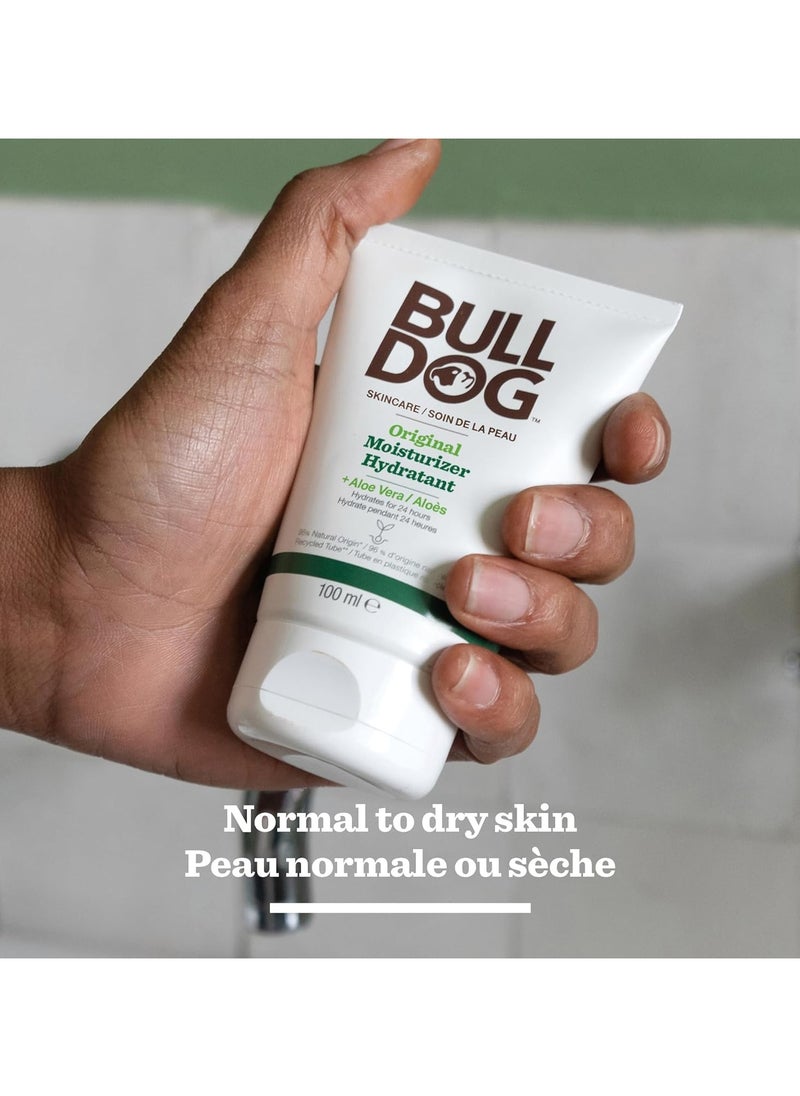 Bull Dog - Bulldog Skincare Original Face Moisturizer for Men Hydrating Lotion 100 mL - Image 1