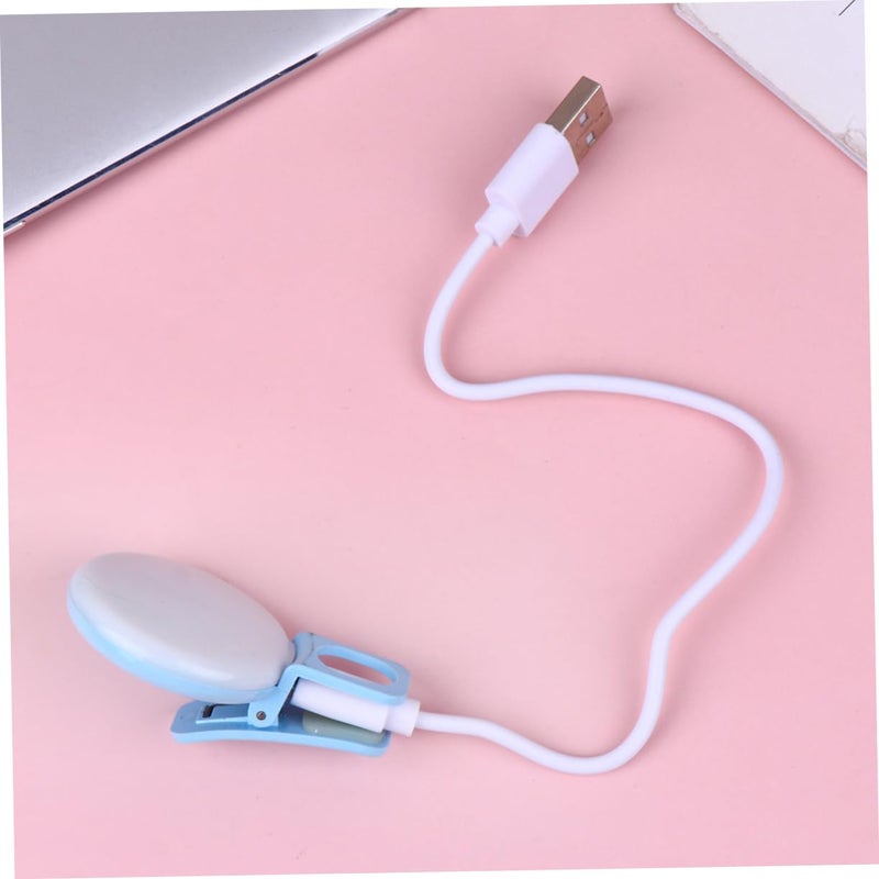 White LED Ring Light for Selfie Phone USB Portable Makeup Fill Emergency Clip On - Image 4