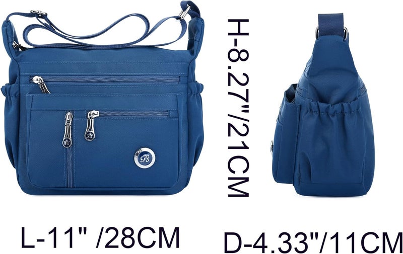 Fabuxry Purses and Shoulder Handbags for Women Crossbody Bag Messenger Bags - Image 3