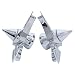 XMMT Pair Spun Blade Spinning Chorme Front Axle Cap Nut Cover for Harley - Image 2