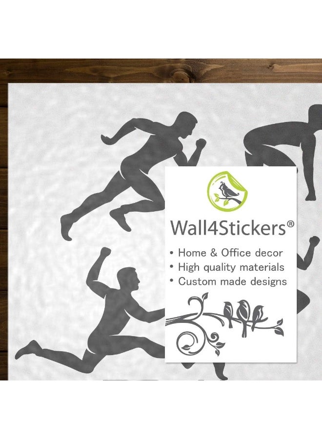 Wall4stickers Runners Jumping Men Sport Wall Sticker - Image 2