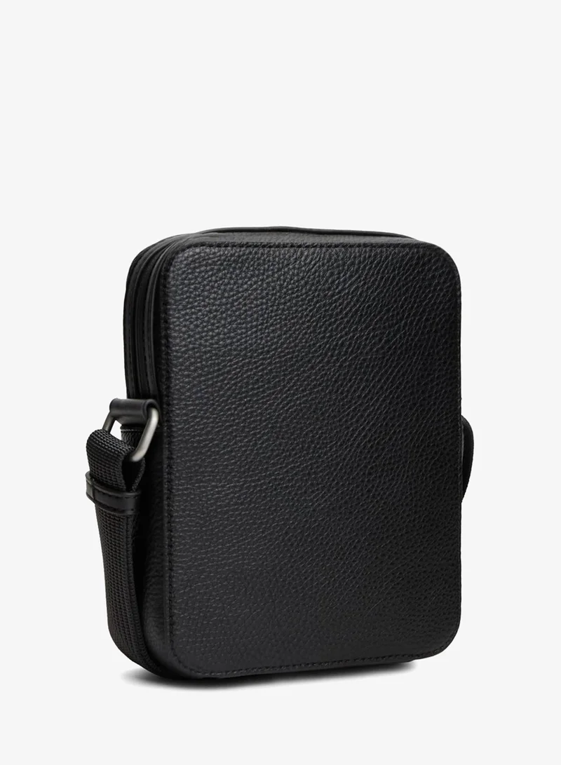Tommy Hilfiger Black Crossbody Reporter Bag for Men | Best Price UAE