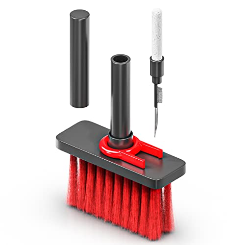 ls lapster Lapster 5-in-1 Multi-Function Laptop Cleaning Brush/Keyboard Cleaning kit/Gadget Cleaning kit Gap Duster Key-Cap Puller for Laptop, Keyboard and Earphones(Multi Colour) - Image 4