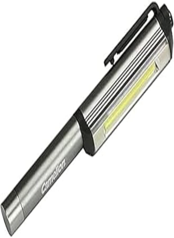 Camelion Camelion LED Metal Pen Pocket Flashlight with Magnetic and Pocket Holder 