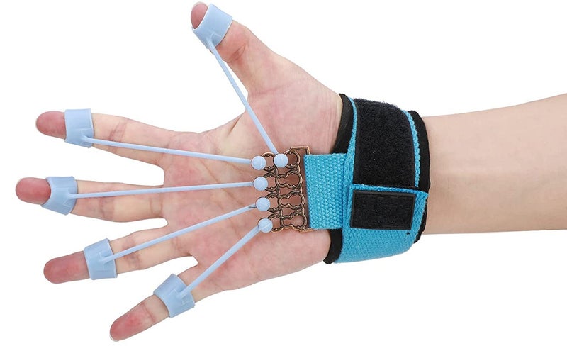 Serveuttam Finger Exerciser Strength Trainer - Forearm and Finger Stretcher | Gripper for Finger Resistance Bands | Climbing Finger Strengthener Guitar Finger Exerciser - Image 1