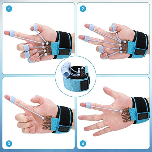 Serveuttam Finger Exerciser Strength Trainer - Forearm and Finger Stretcher | Gripper for Finger Resistance Bands | Climbing Finger Strengthener Guitar Finger Exerciser - Image 4