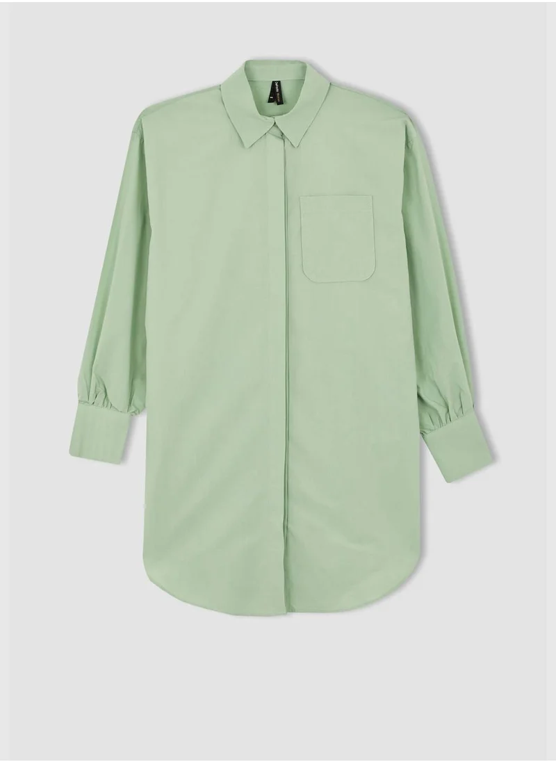 DeFacto Relax Fit Long Sleeve Shirt Tunic