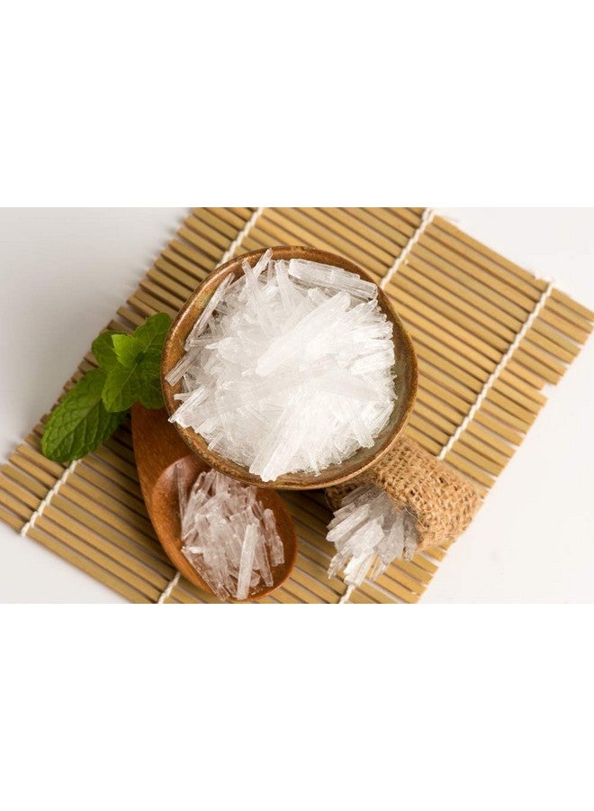 Jioo Organics Jioo Organics Menthol Crystals | Edible and Natural Plant-Based Refreshing Menthol | | Flakes for Mouth Freshener, Candies and Home Made Cosmetics - 50grms  - Image 5