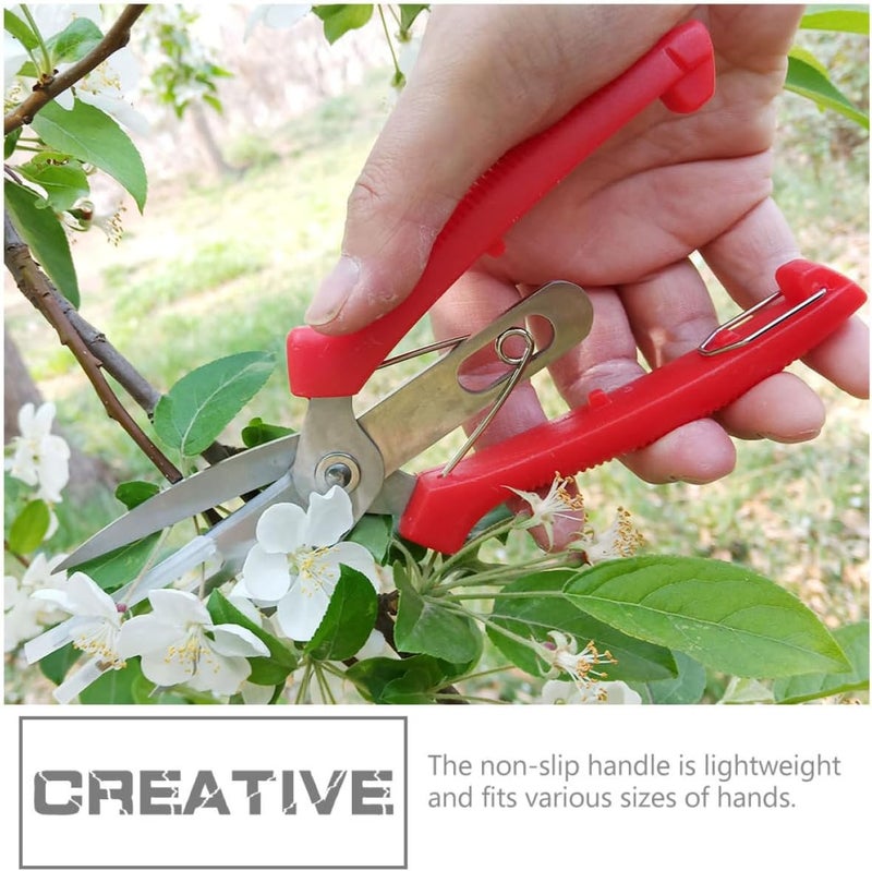Pruning Shear and Thin Fruit Scissors for Garden and Orchard Use, 1pcs Agricultural Hand Tool for Precise Cutting of Fruits and Plants - Image 4
