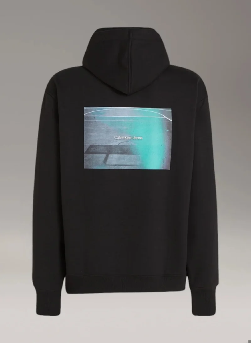 Calvin Klein Jeans Basketball Court Graphic Hoodie