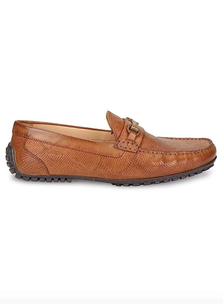 RUOSH Mens Loafer Slip on Driving Comfort Leather Work Office Formal Occasion Party Casual Wear Italian Design Anti Skid Padded Insole Fashion Premium Shoes