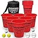 BucketBall Giant Yard Pong Edition Combo Pack Best Beach Pool Yard Camping Tailgate BBQ Lawn Water Indoor Outdoor Game Toy for Adults Boys Girls Teens Family - Image 3