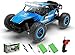 RACENT Remote Control Cars for Adults 116 Scale 20kph Fast RC Truck All Terrain OffRoad Monster Truck for Adults with 2 Rechargeable Batteries Blue - Image 3