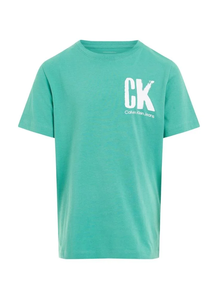 كالفن كلاين جينز CHEST SURF GRAPHIC T-SHIRT