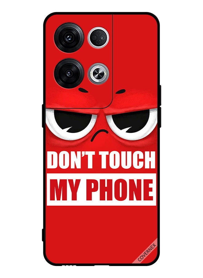 Covernex Protective Case Cover For Oppo Reno8 Pro+ Don't Touch My Phone Angry Bird - Image 1