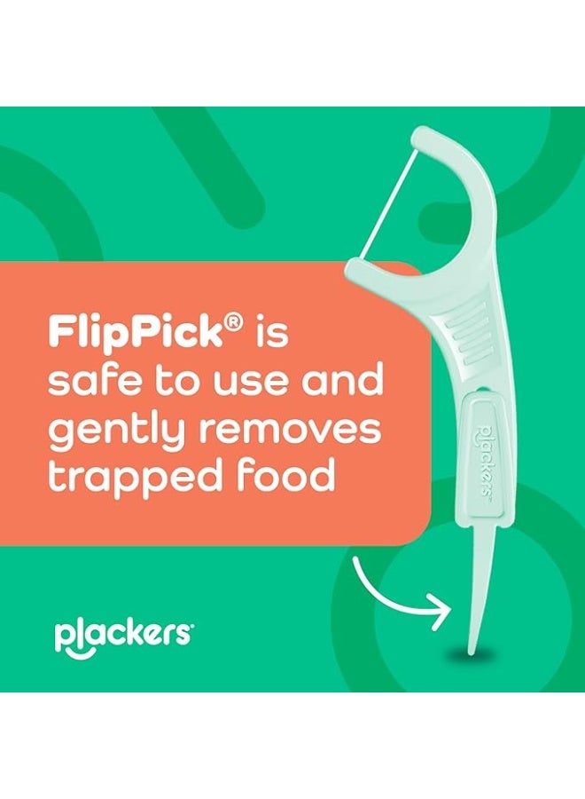 Plackers Micro Mint Dental Flossers - 150 Pack - Image 1