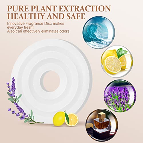 Demissle Replacement Fragrance Scented Pads Disc Fresh Oil Refill Pad for Towel Warmer Bucket (24 Pcs) - Image 3