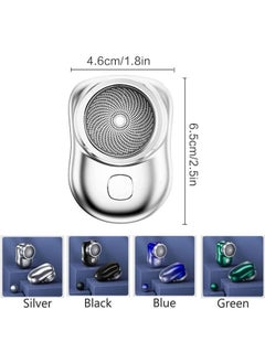 Generic Mini Shaver Portable Electric Shaver 2023 New Pocket Portable Electric Shave Magic USB Mini Shaver Electric Razor For Men Rechargeable Travel Razors For Men Electric Shaver For Shaving Face  - Image 2