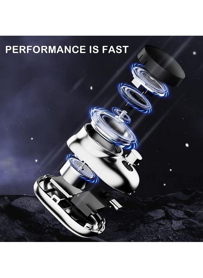 Generic Mini Shaver Portable Electric Shaver 2023 New Pocket Portable Electric Shave Magic USB Mini Shaver Electric Razor For Men Rechargeable Travel Razors For Men Electric Shaver For Shaving Face  - Image 3