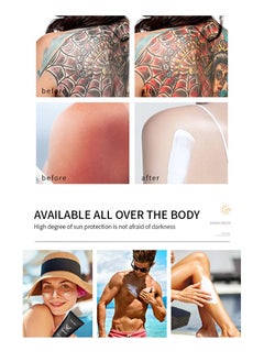 MELAO Repair Tattoo After Care Soothing Gel & Moisturizer For New Tattoos Natural Ingredients Soothing Tattoo Care Prevents Skin Irritation And Damage Fragrance Free (50g)  - Image 4