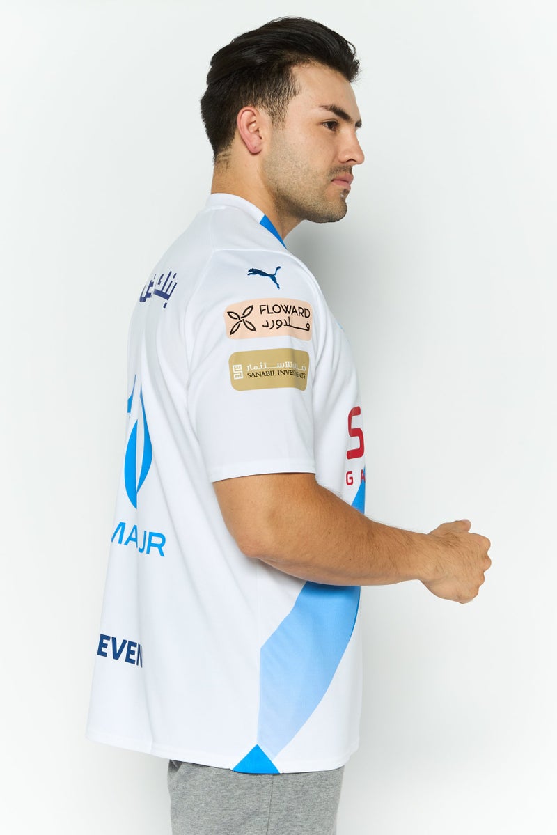 PUMA Men Sportswear Fit Short Sleeve Training T-Shirt, White Combo - Image 3