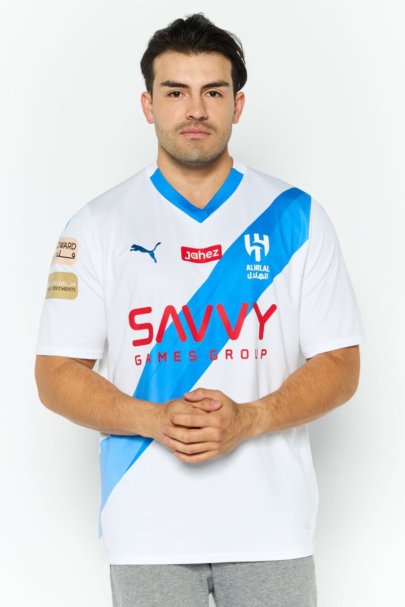 PUMA Men Sportswear Fit Short Sleeve Training T-Shirt, White Combo - Image 1