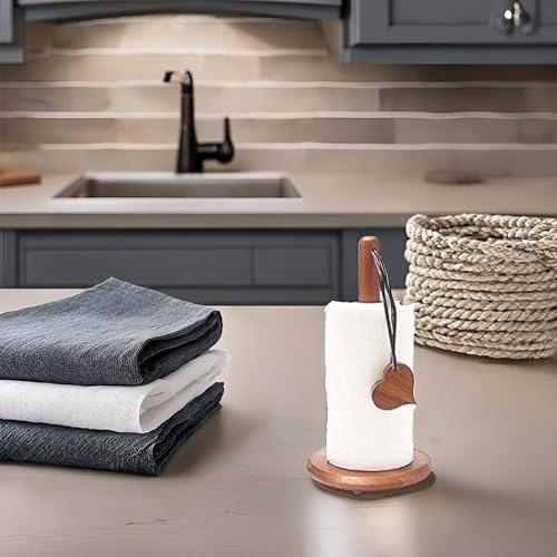 Zyntix Tissue Paper Holder - Elegant Round Kitchen Tissue Roll Holder for Stylish Kitchen Decor - Durable and Space-Saving Design for Modern and Classic Kitchens - Image 5