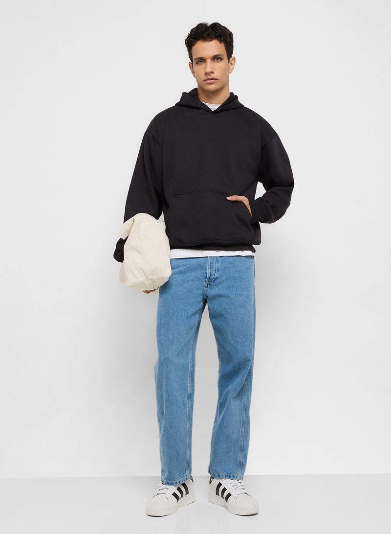Seventy Five Oversized Basic Graphic Hoodie  - Image 4