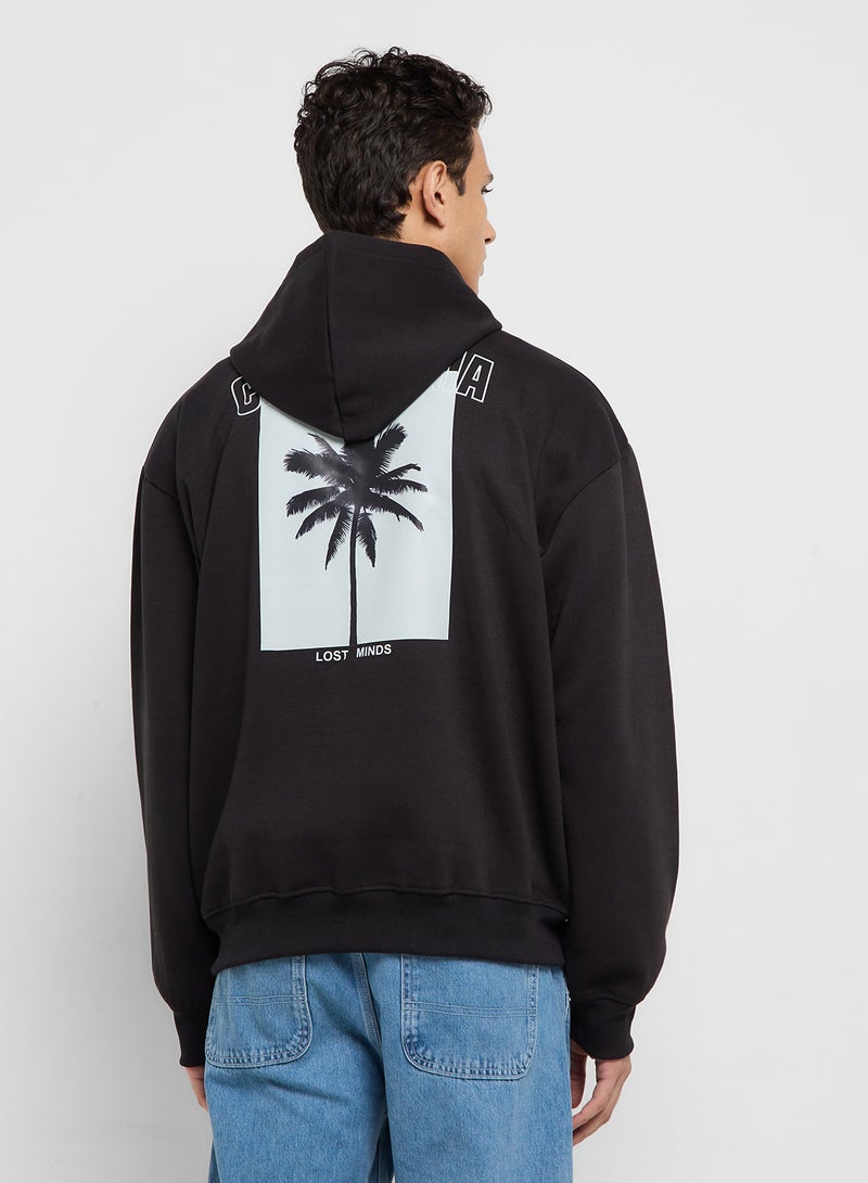 Seventy Five Oversized Basic Graphic Hoodie  - Image 1
