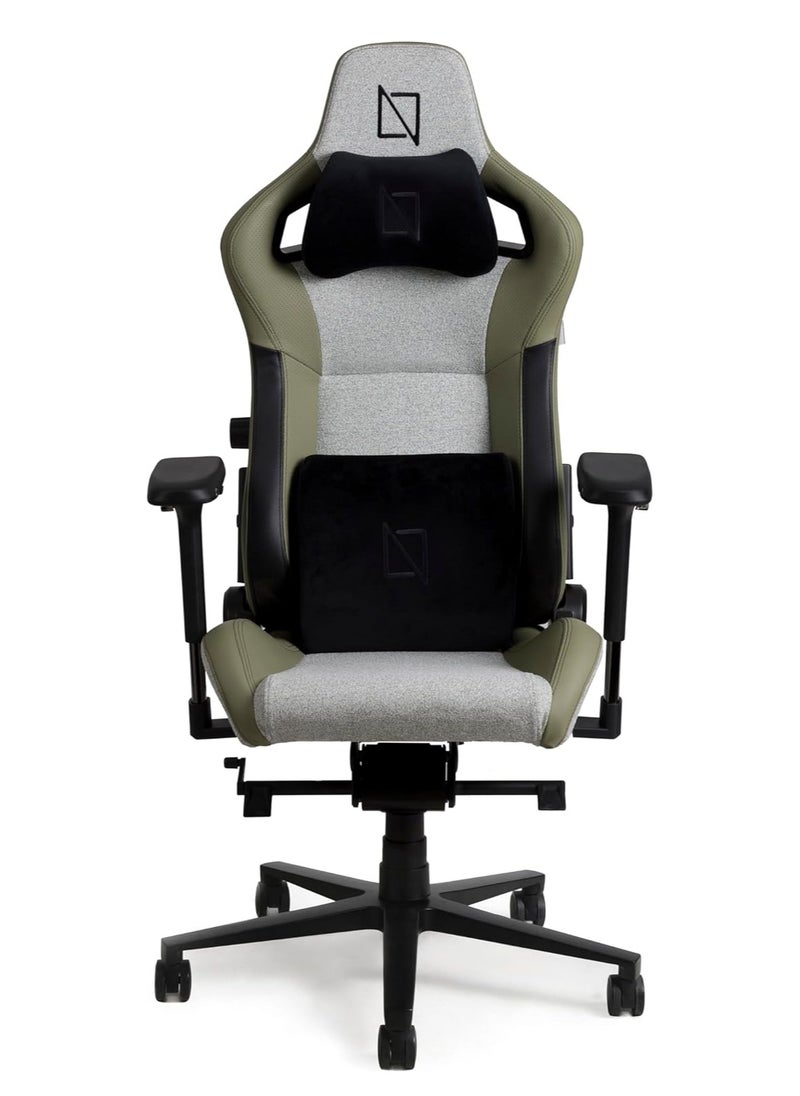 NAVODESK Navodesk APEX AIR Ergonomic Gaming Chair with Magnetic Memory Foam Headrest And Lumbar Support SPEARMINT FUSION WEAVE  - Image 1