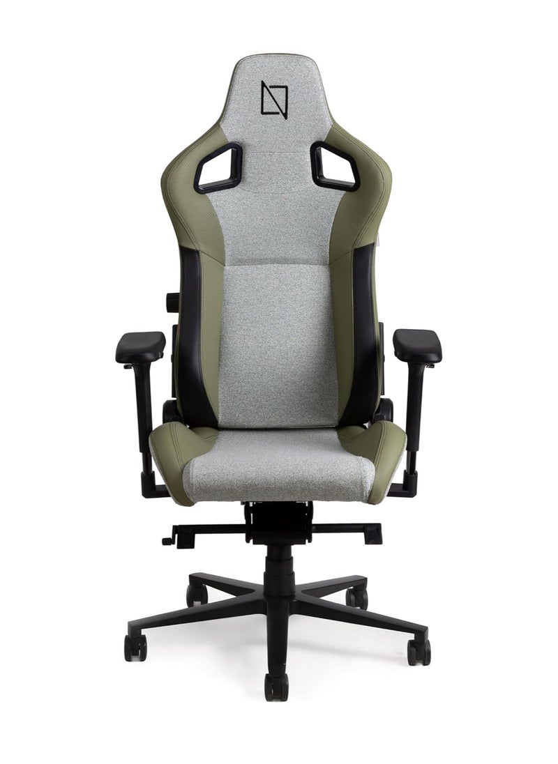 NAVODESK Navodesk APEX AIR Ergonomic Gaming Chair with Magnetic Memory Foam Headrest And Lumbar Support SPEARMINT FUSION WEAVE  - Image 2