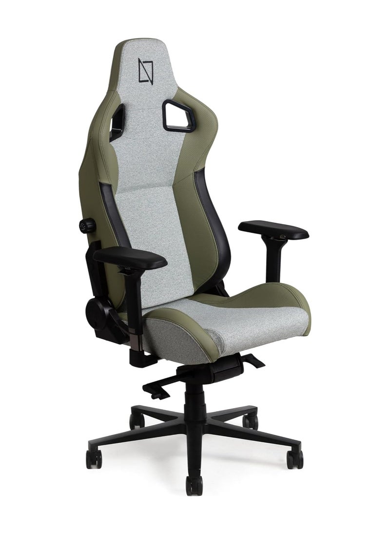 NAVODESK Navodesk APEX AIR Ergonomic Gaming Chair with Magnetic Memory Foam Headrest And Lumbar Support SPEARMINT FUSION WEAVE  - Image 3