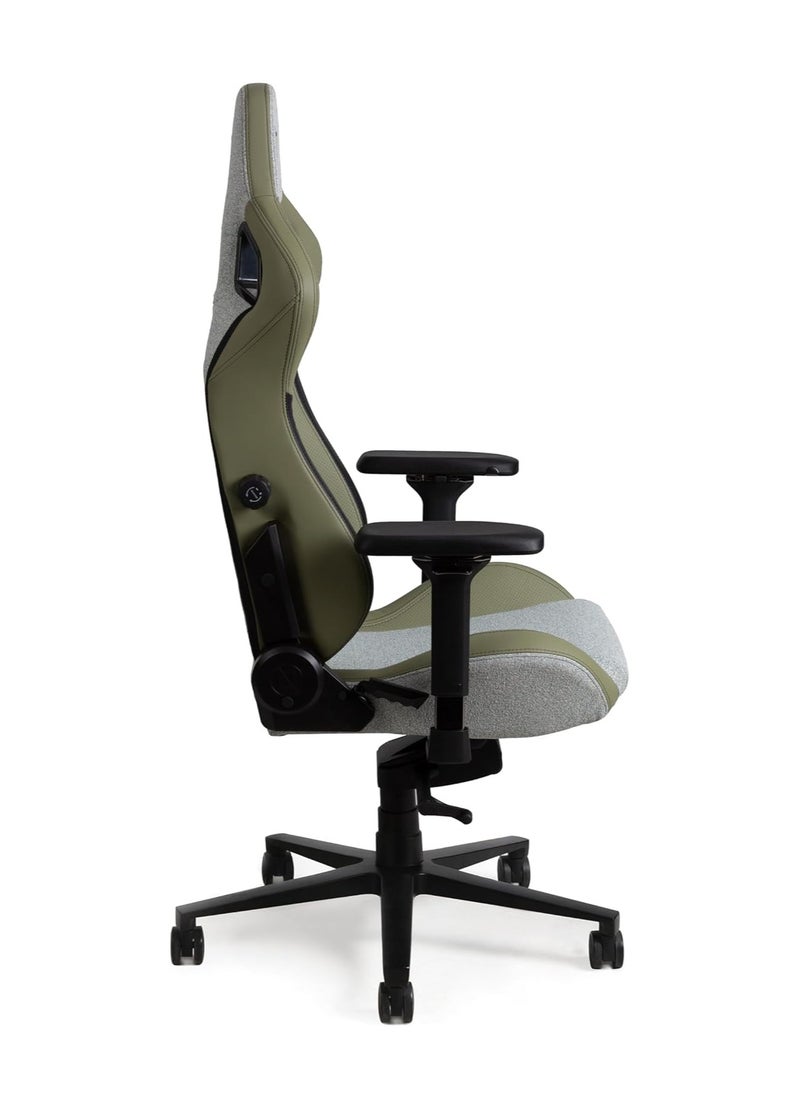 NAVODESK Navodesk APEX AIR Ergonomic Gaming Chair with Magnetic Memory Foam Headrest And Lumbar Support SPEARMINT FUSION WEAVE  - Image 4