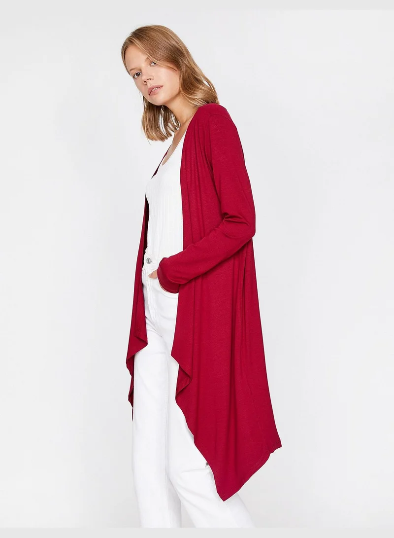 كوتون Long Sleeve Cardigan
