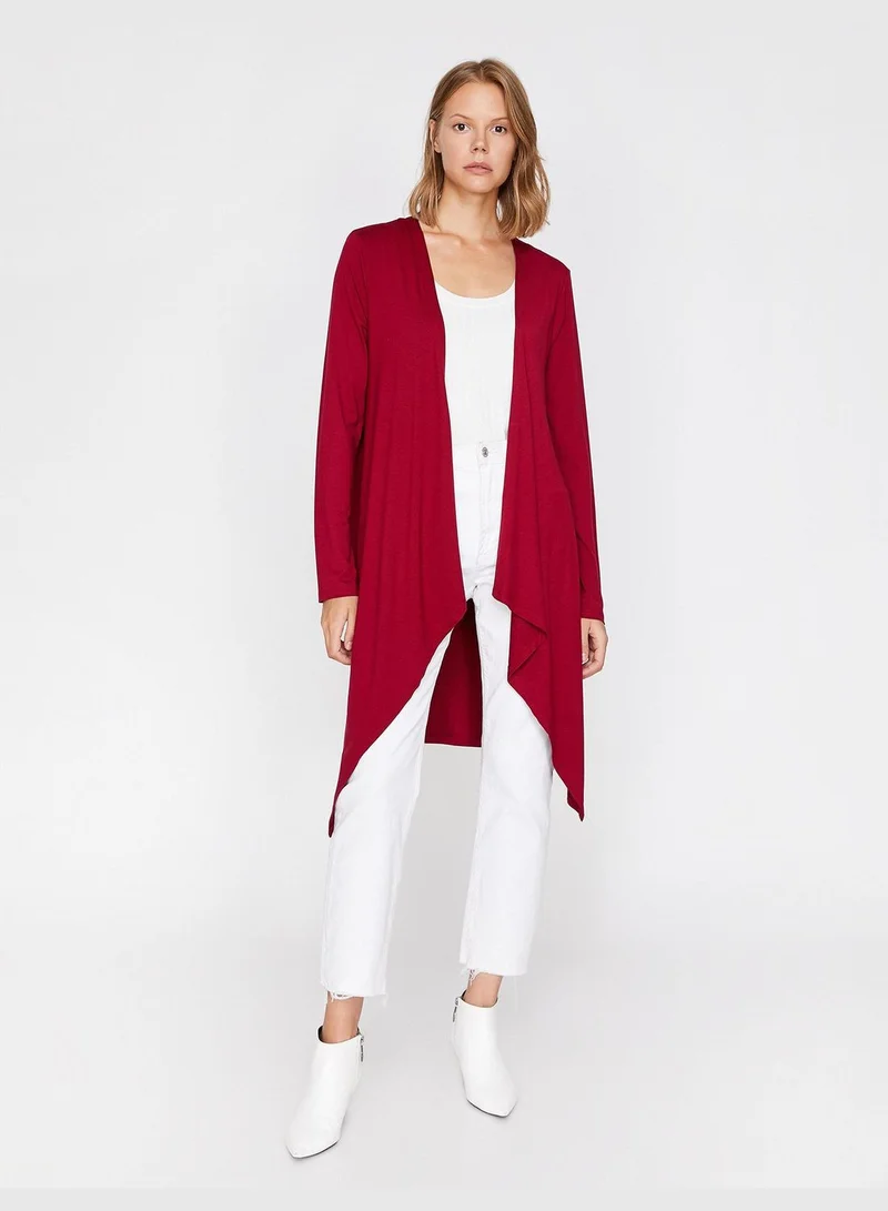 كوتون Long Sleeve Cardigan