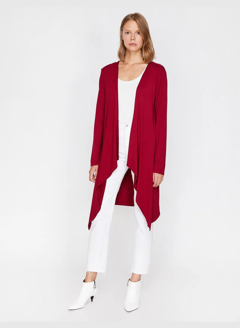 كوتون Long Sleeve Cardigan