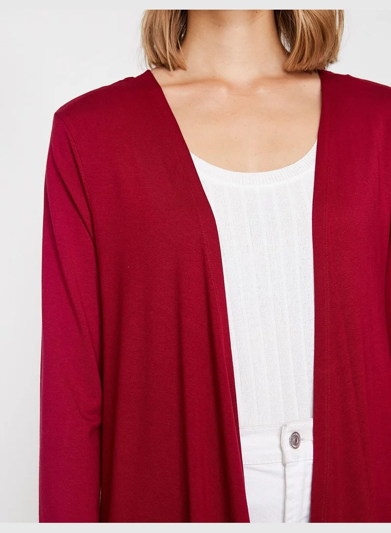 كوتون Long Sleeve Cardigan