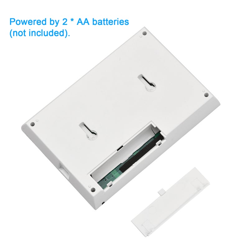 Programmable Smart Digital Thermostat Room Temperature Controller with LED Touchscreen Replacement for Google Home Home Market Factory School Office Hotel Electric Heating - Image 2