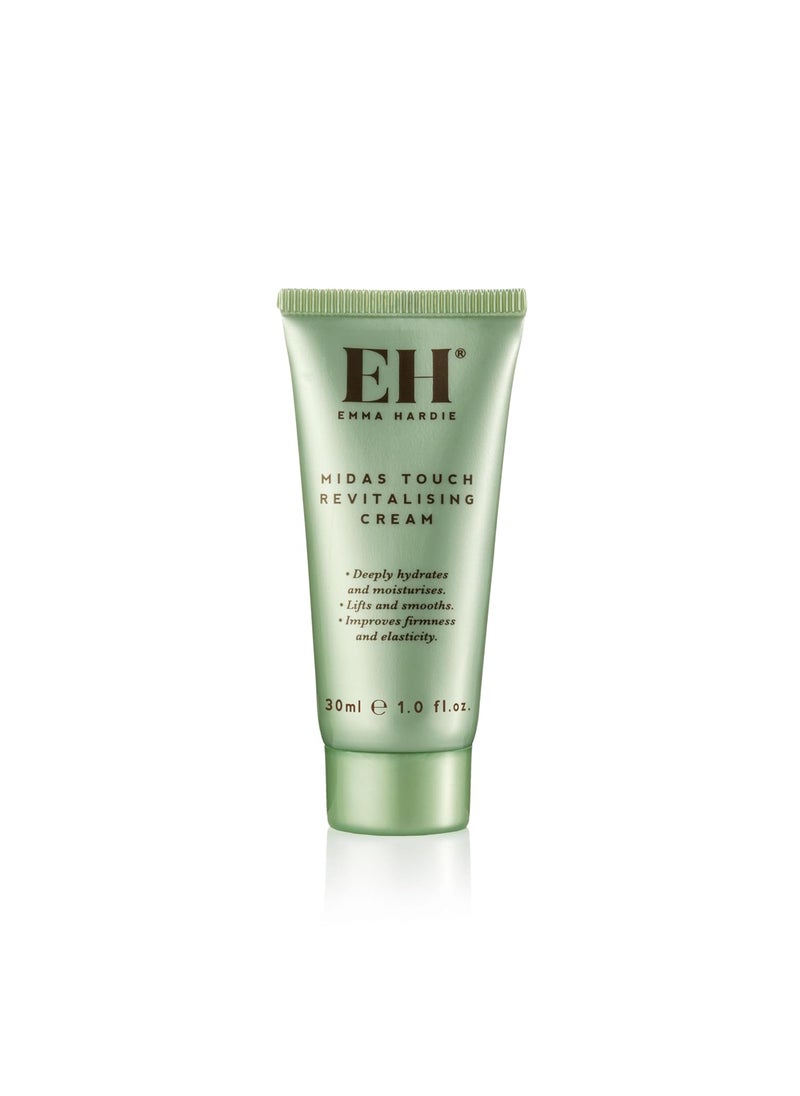 EMMA HARDIE Emma Hardie 30ml Midas Touch Revitalising Face Cream with Hyaluronic Acid and Vit E Improves Firmness  Elasticity Increases Hydration  Tightens Suitable for Sensitive Skin Vegan  Cruelty Free 