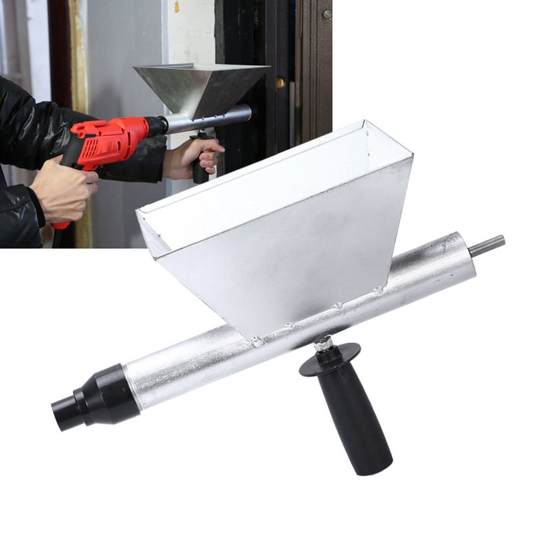Electric Mortar Grout Gun Portable Cement Grouting Machine with 4 Nozzles for Construction Site - Image 3