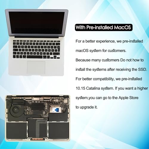 Jorkar قرص صلب SSD Jorkar A1708 سعة 256 جيجابايت لجهاز MacBook Pro NVMe PCIe Gen3x4 ترقية داخلية لجهاز MacBook Pro A1708 2016-2017 - Image 3