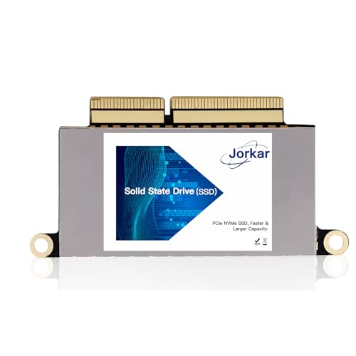 Jorkar قرص صلب SSD Jorkar A1708 سعة 256 جيجابايت لجهاز MacBook Pro NVMe PCIe Gen3x4 ترقية داخلية لجهاز MacBook Pro A1708 2016-2017 - Image 1