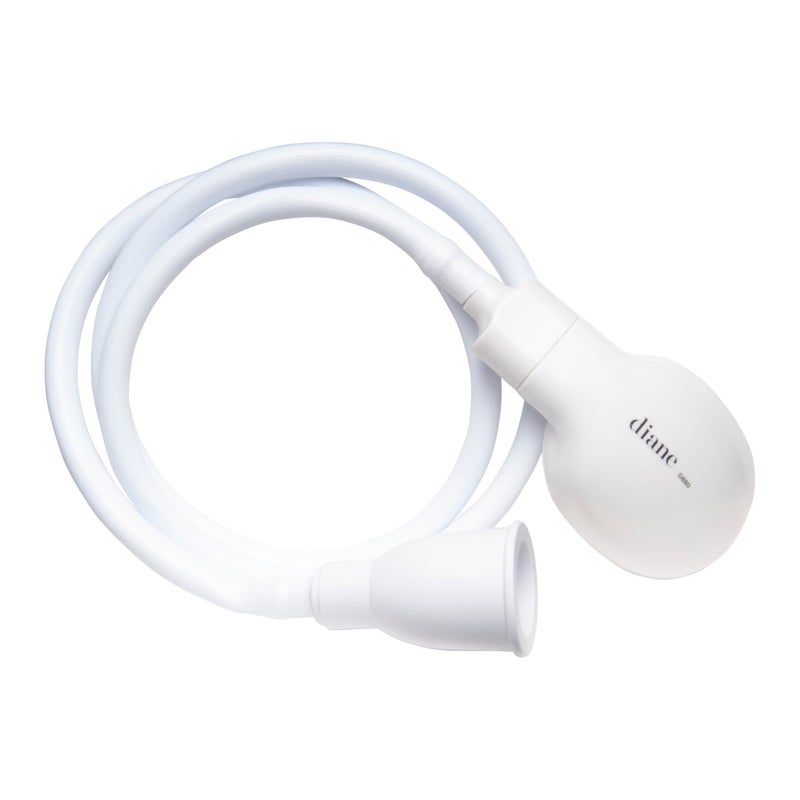 Diane Portable Shampoo Sink Spray Hose for Salon or Home, 41.5 Inch Sink Attachment with Nozzle for Hair Washing, Baby & Pet Baths, Fits Most Standard Faucets, White - Image 1