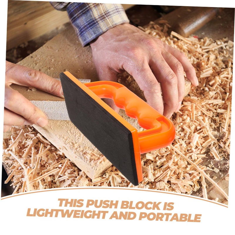 Orange Woodworking Push Block Safety Pusher For Table Saw And Jointer - Image 5
